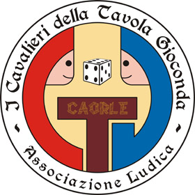 logo dell'associazione ludica Cavalieri della Tavola Gioconda, a Caorle